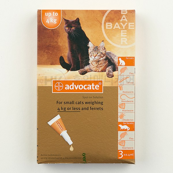 애드보킷 고양이용 소형 6EA 신포장 (0~4kg)