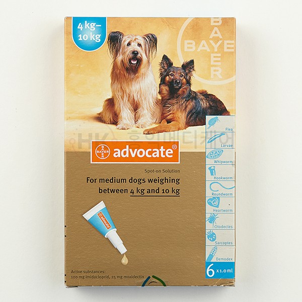 애드보킷 강아지용 소형 (4~10kg) 6EA