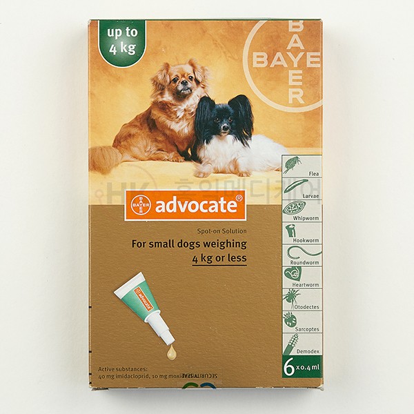 애드보킷 강아지용 초소형 (0~4kg) 6EA