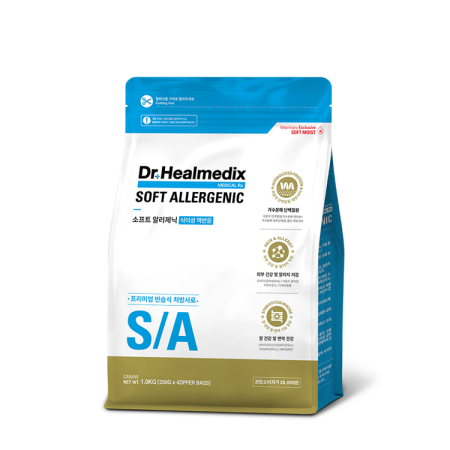 힐메딕스 SA 1kg (가수분해800달톤 알러지사료) 250g * 4 = 1kg